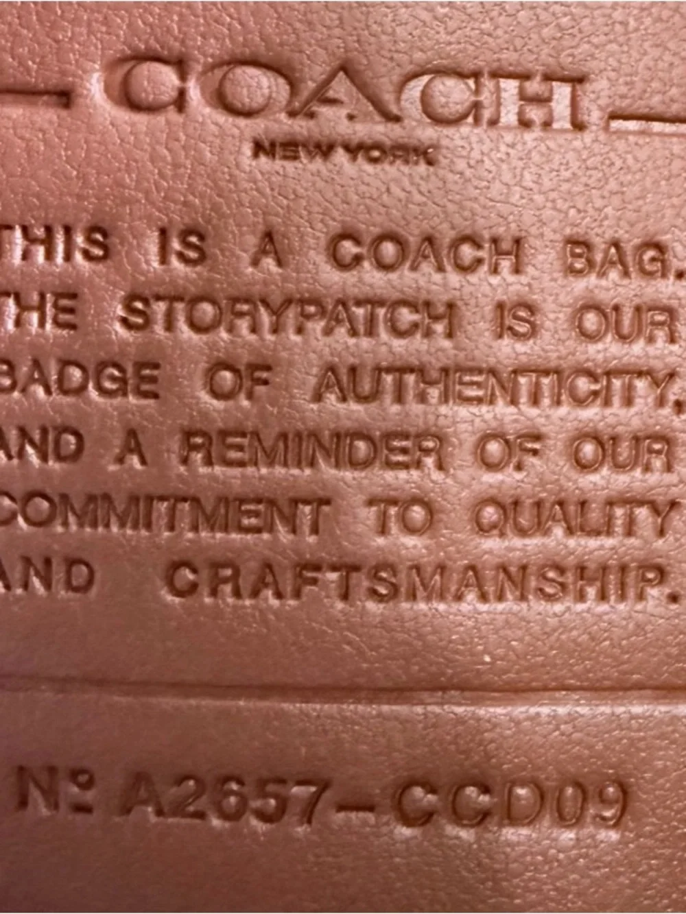 Coach classic shoulder